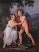 Bildnis der Geschwister Plymouth als Amor und Psyche